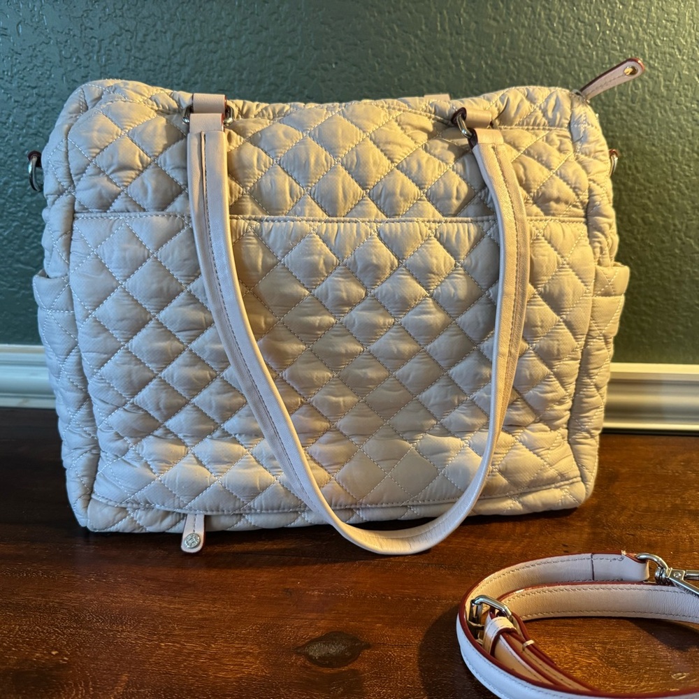 MZ Wallace Crosby City bag in Mushroom - Picture 2 of 9